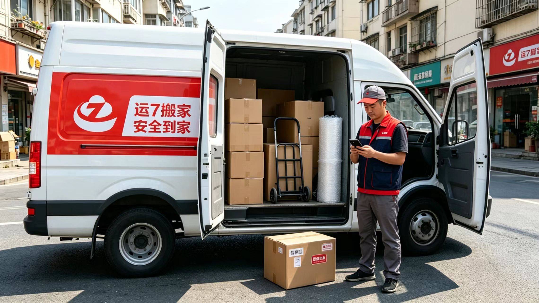 北京搬家公司收费标准2026，运七搬家185元金杯车价格构成全解析